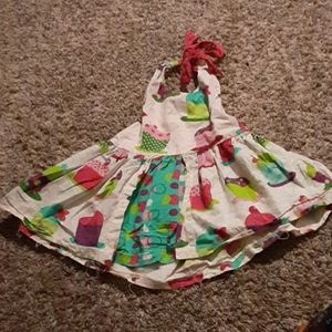 Jelly the Pug size 4T halter dress